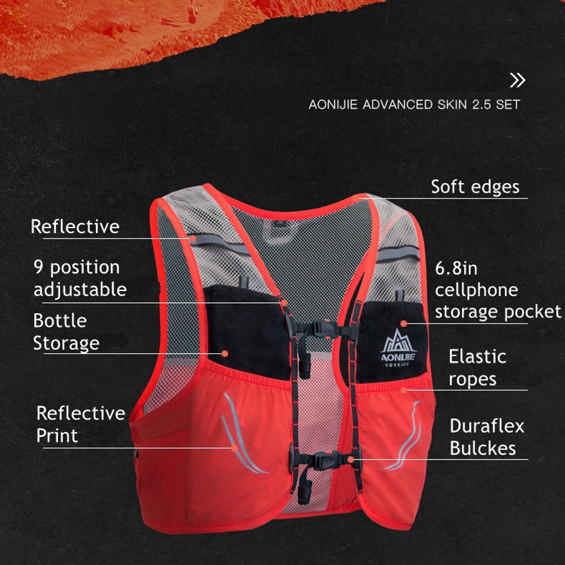 AONIJIE C932น้ำหนักเบากระเป๋าเ - Hydration Vest บทวิจารณ์และราคา