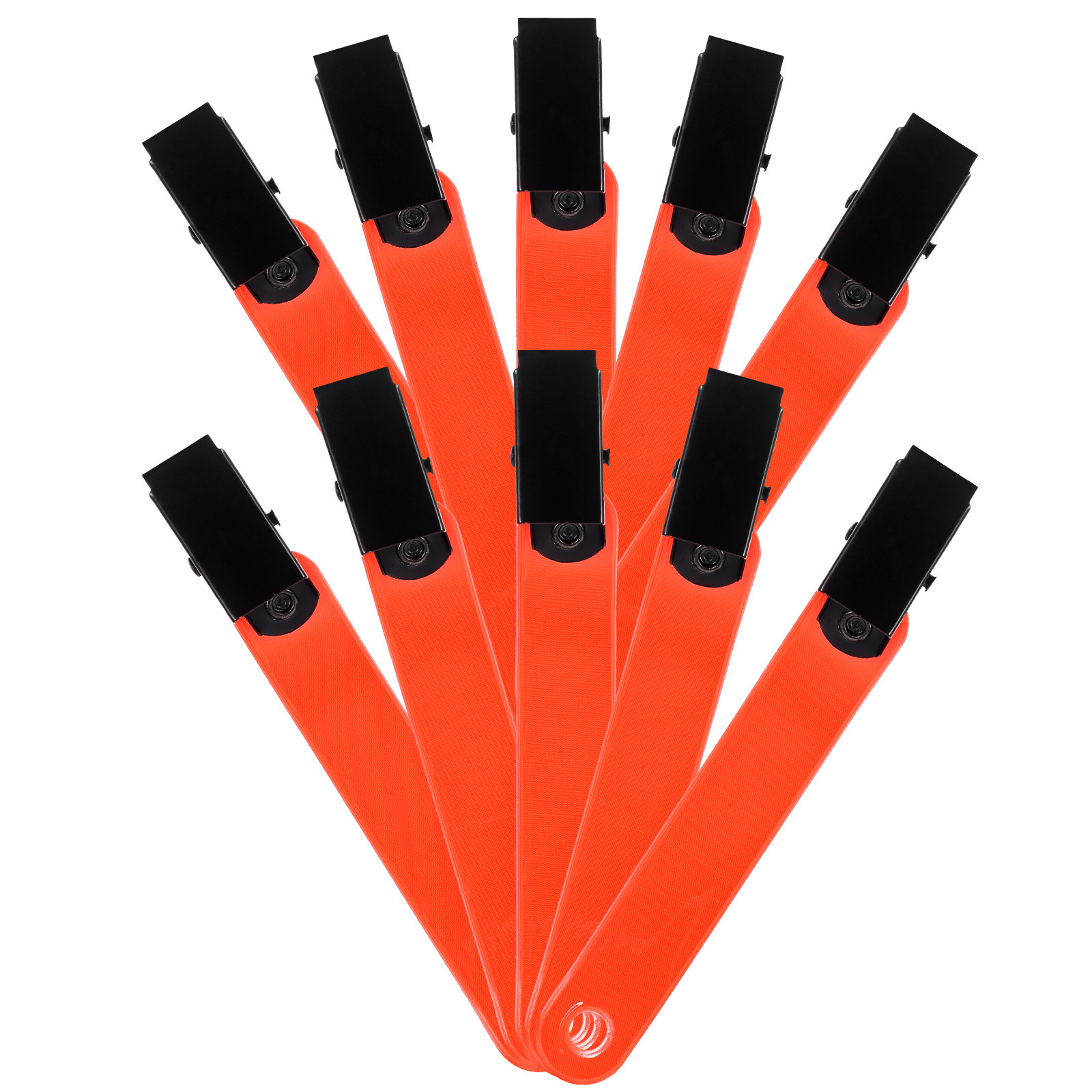 12 ชิ้น แถบสะท้อนแสงสีฟลูออเรส - Running Visibility Gear บทวิจารณ์และราคา