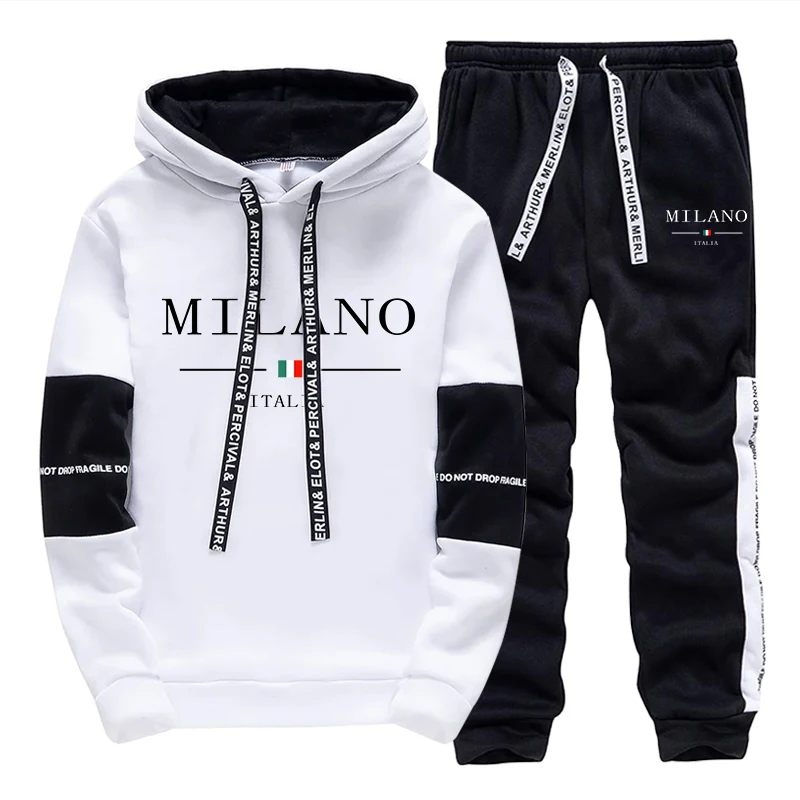 ชุดเซ็ตผู้ชาย/เสื้อฮู้ด/กางเกง - Joggers Pants บทวิจารณ์และราคา