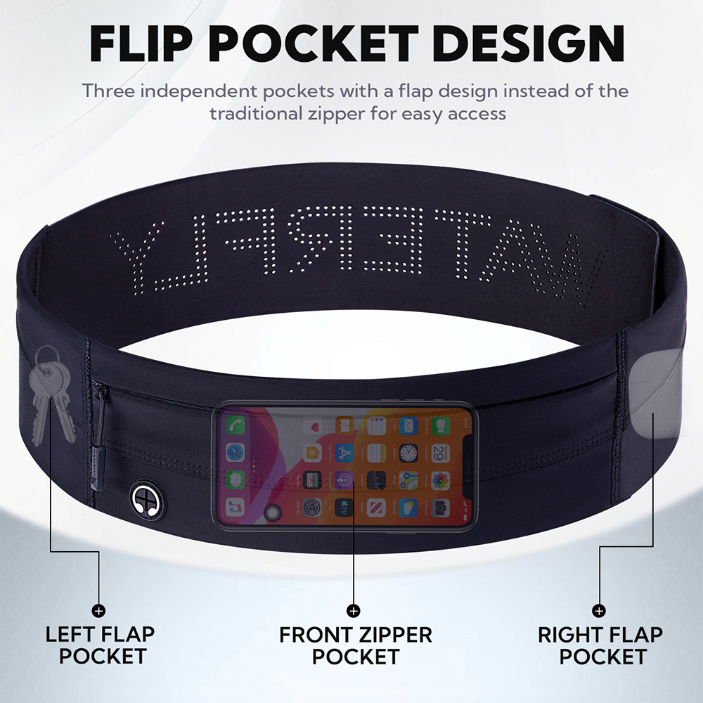 WATERFLY เข็มขัดวิ่ง Fanny Pac - Running Belt บทวิจารณ์และราคา